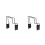 2Pcs Violin Corrector ABS Steel Guide for Beginners 5