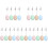 Set Of 5 Macarons Cleaning Wipe Game Console Screen 2