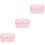 3Pièces Chauffe Lingettes Humides Rose Portable Bébé USB PP ABS 6
