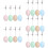 Set Of 5 Macarons Cleaning Wipe Game Console Screen 10