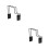 2Pcs Violin Corrector ABS Steel Guide for Beginners 10