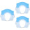 3Pièces Bonnet Bain Bébé Protection Oreilles Étanche 6