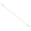 5Pcs Durable White Blind Wand Sticks with Hook for Window Blinds 1