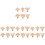 24Pcs Baby Wooden Clips Multi-Use Teether Clip Durable Metal 2