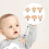 24Pcs Baby Wooden Clips Multi-Use Teether Clip Durable Metal 9