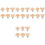 24Pcs Baby Wooden Clips Multi-Use Teether Clip Durable Metal 3