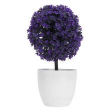 3 Pack Mini Boxwood Topiary Decorative Bonsai Artificial Plants Ball