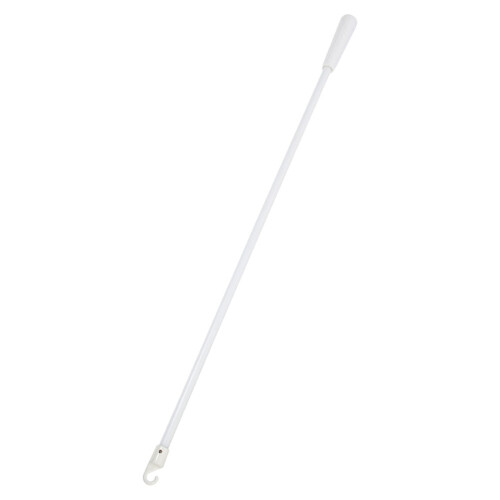 5Pcs Durable White Blind Wand Sticks with Hook for Window Blinds 2