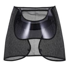 Breathable Mesh Hard Hat Sunshade Visor For Man Black Ice Silk