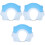3Pièces Bonnet Bain Bébé Protection Oreilles Étanche 3