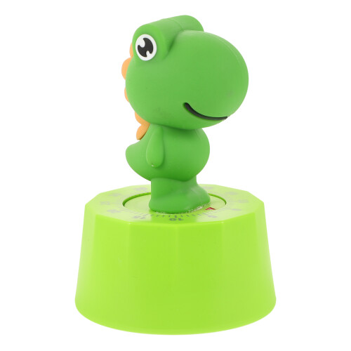 4Pcs Green Plastic Mechanical Timers for Home Study and Cooking Tasks