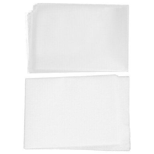 4Sets Embroidery Paper Dissolvable Water Soluble Stabilizer White 1