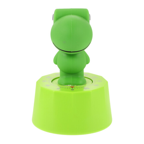 4Pcs Green Plastic Mechanical Timers for Home Study and Cooking Tasks 1