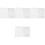 4Sets Embroidery Paper Dissolvable Water Soluble Stabilizer White 5