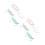 8Pcs Baby Bottle Handle Grips Silicone Loop for Sippy Cup Transition 7