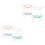 8Pcs Baby Bottle Handle Grips Silicone Loop for Sippy Cup Transition 8