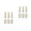 12 Pcs Sewing Needle Anti-Scratch 5