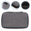 2Pcs Grey Digital Product Storage Case Waterproof Portable Cable Bag 6