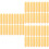150Pcs Acrylic Paint Pen Replacement Nibs Yellow Practical Marker Tips 8