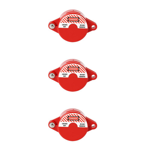 3 Count Chain Professional Valve Lock Rotating Gate 1