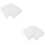 200Pcs White Perfume Test Papers for Aromatherapy and Essential Oils 8