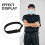 Black Double Layer Nylon Duty Belt Hook and Loop Outdoor Utility 7