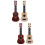 2 Pcs Mini Ukulele Interest Cultivation Toy 9