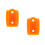 2Pièces Fixateur Pour Éplucheuse Orange Accessoire 2