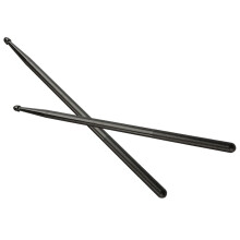 3Pairs Professional Black Nylon Drum Sticks for Jazz and Band Use