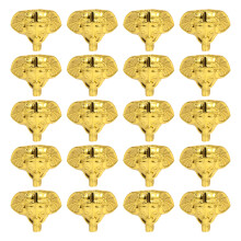 20St Decoratieve Gouden Hoekpoten Voor Dozen En Meubels