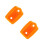 2Pièces Fixateur Pour Éplucheuse Orange Accessoire 3