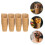 100 Pcs Ice Cream Cup 16oz Kraft Paper Multifunction Snacks 8