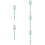 5pcs Silicone Cooking Fork Silica Gel Mixing Spoon Spaghetti 10