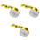 3 Rolls Nail Extension Stickers Square Forms Art Tips Manicure Tool 3