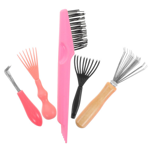 20Pcs Versatile Comb Cleaner Kit for Professional Barber and Home Use 2