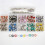 600Pcs Assorted Eyelet Button Fastener Set with Tools for Clothing Use 9