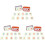 3 Sets 56pcs Pairing Card Red Tin Box Child 2