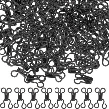 300 Pcs Copper Spring Collar Hook Closure For Clothing Accessories