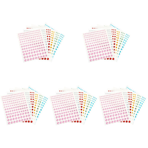 30 Sheets Eye Patch Acrylic Rhinestones 1