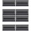 8Pcs ABS Desk Screen Clips Removable Privacy Divider Clamps 6