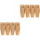100 Pcs Ice Cream Cup 16oz Kraft Paper Multifunction Snacks 4