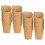 100 Pcs Ice Cream Cup 16oz Kraft Paper Multifunction Snacks 3