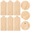 20Pcs Unfinished Bamboo Rectangular Cutouts DIY Writable Tags for Kids 3