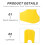 4Pcs Yellow Plastic Chicken Leg for Chick Lightweight Support 8