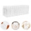 3Pcs Clear Coin Storage Box Ps Material Quarter Holders Display Case 10