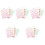 30 Sheets Eye Patch Acrylic Rhinestones 3