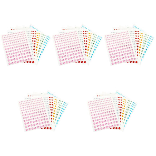 30 Sheets Eye Patch Acrylic Rhinestones 2