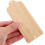 20Pcs Unfinished Bamboo Rectangular Cutouts DIY Writable Tags for Kids 10