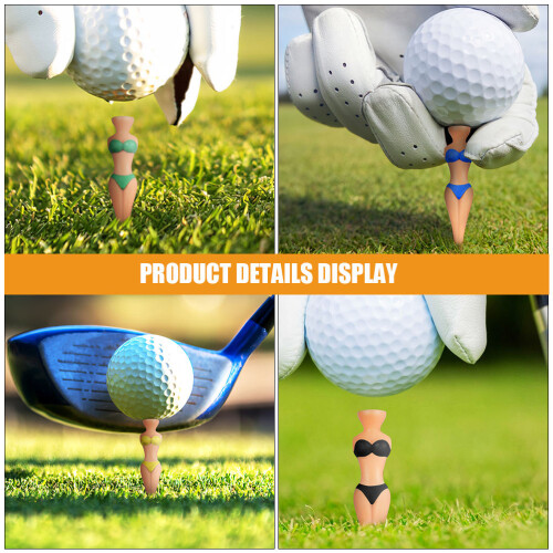 5 Plastic Golf T-shirt Bikini Vrouwen Small 2