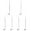 6Pcs Stable Silver Car Flag Pole Bracket Suction Mount for Vehicle Use 10
